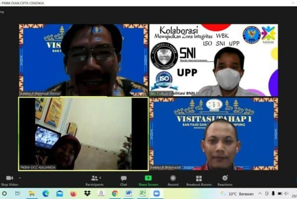 Visitasi Kementrian Pendidikan