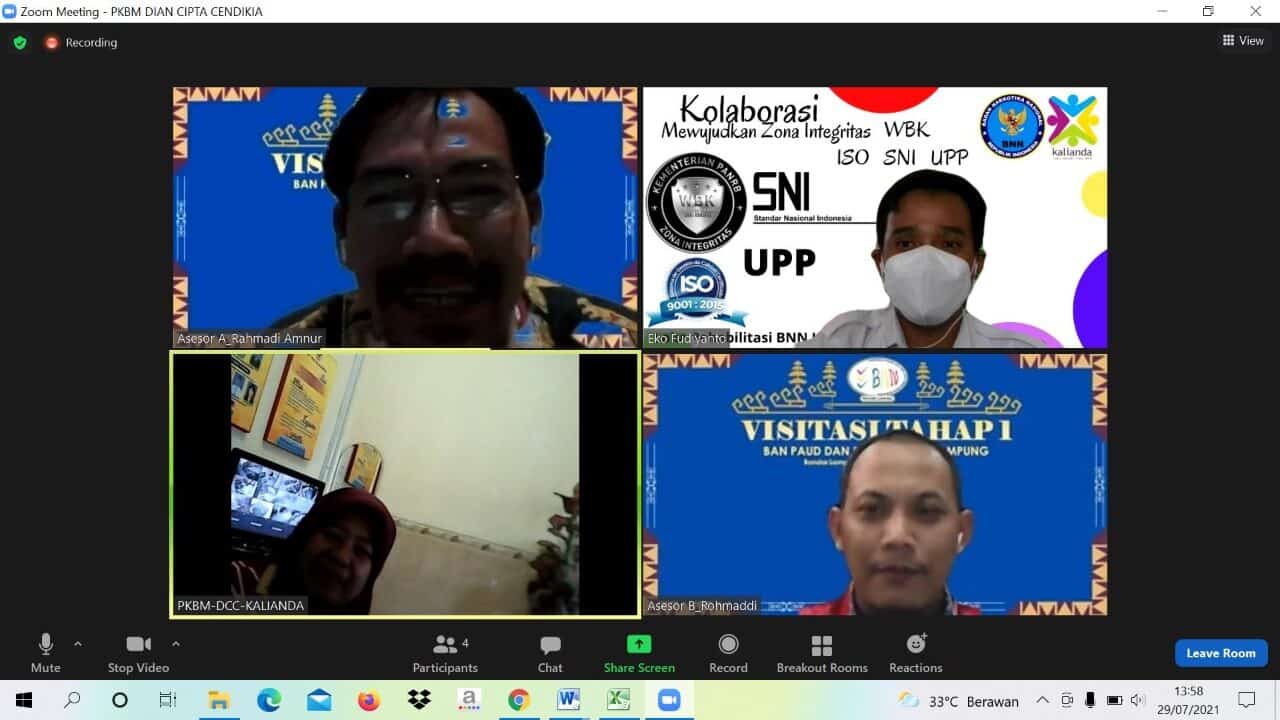 Visitasi Kementrian Pendidikan Visitasi Kementrian Pendidikan